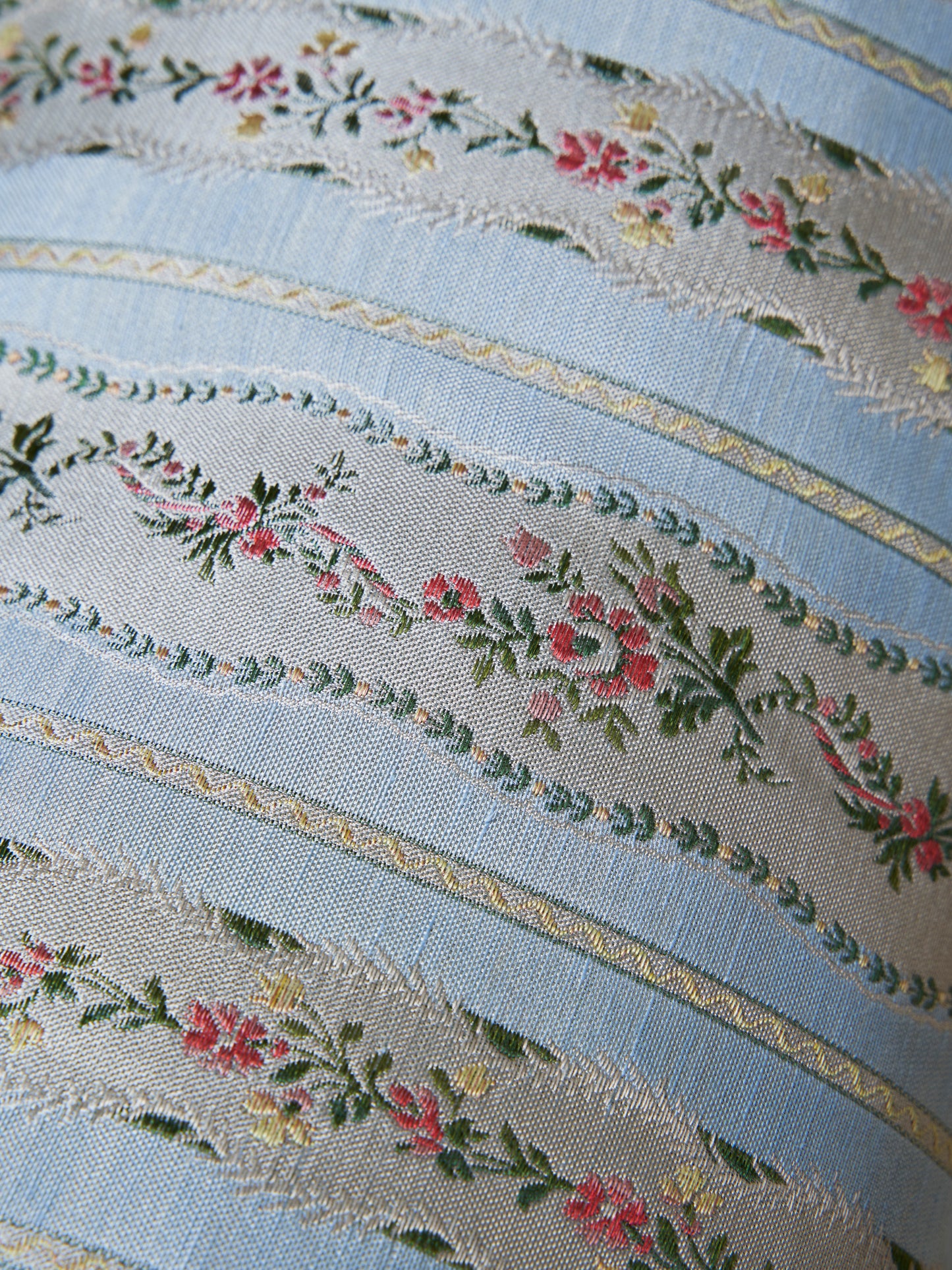 BOLSTER - SPITALFIELDS STRIPE - SKY