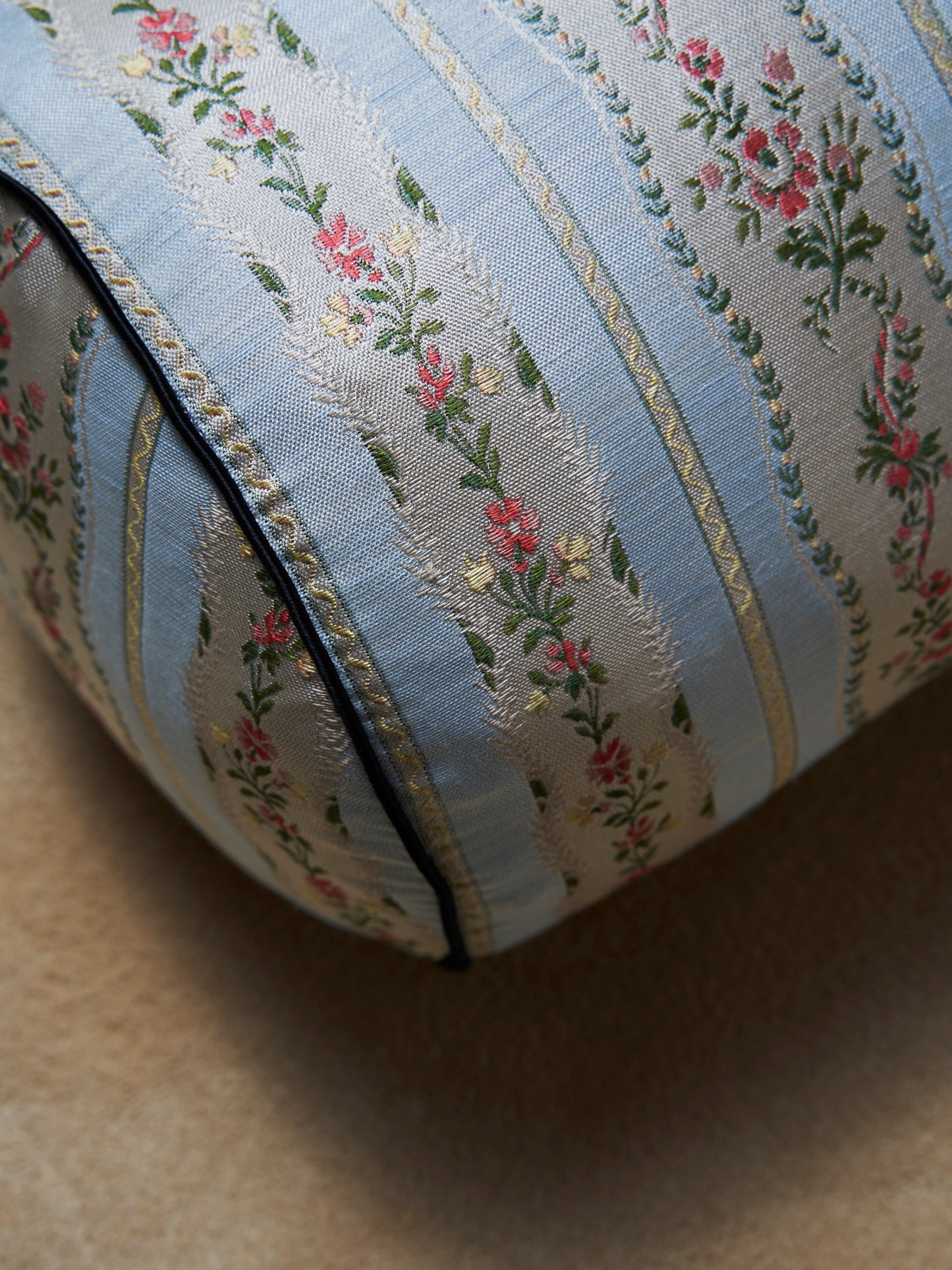 BOLSTER - SPITALFIELDS STRIPE - SKY
