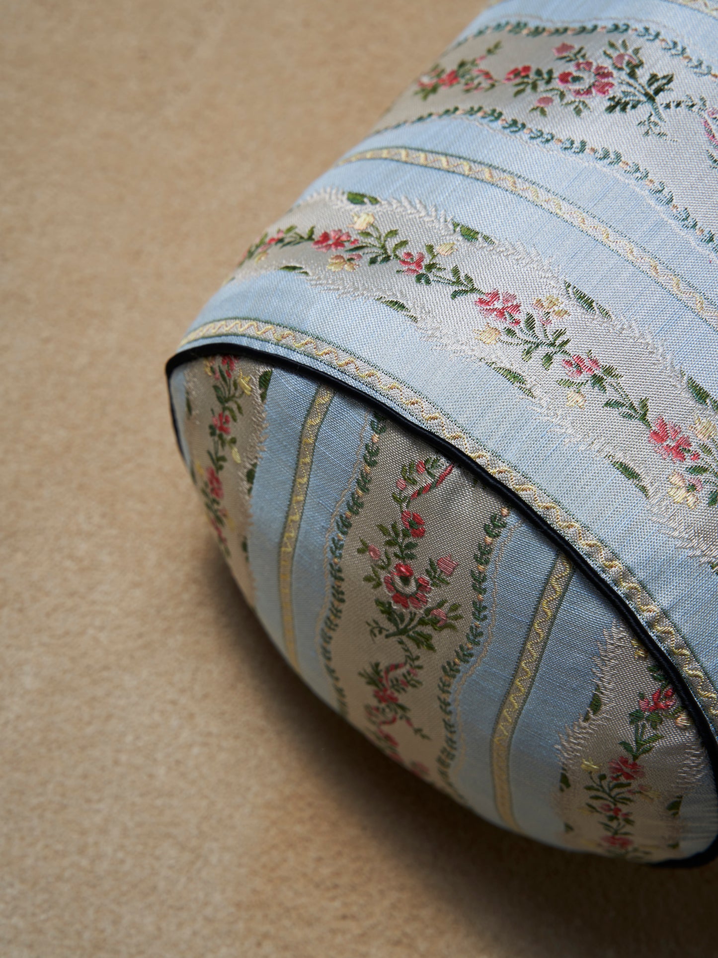 BOLSTER - SPITALFIELDS STRIPE - SKY