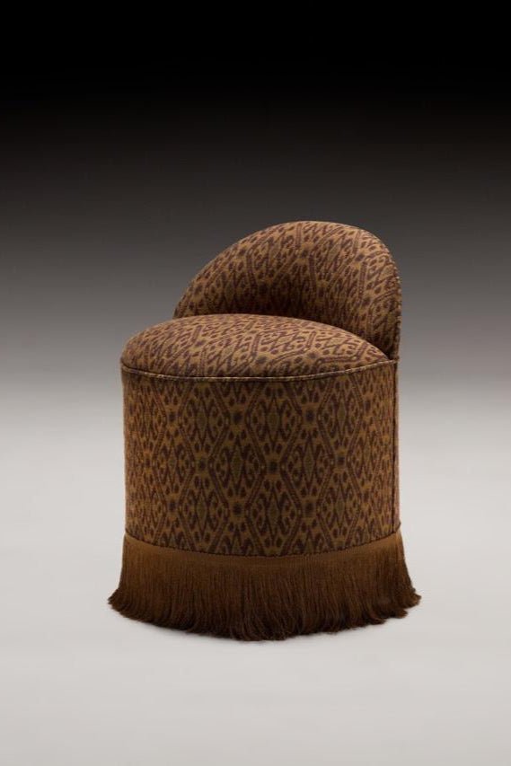 INFERI STOOL - WOVEN IKAT - CC Moulton