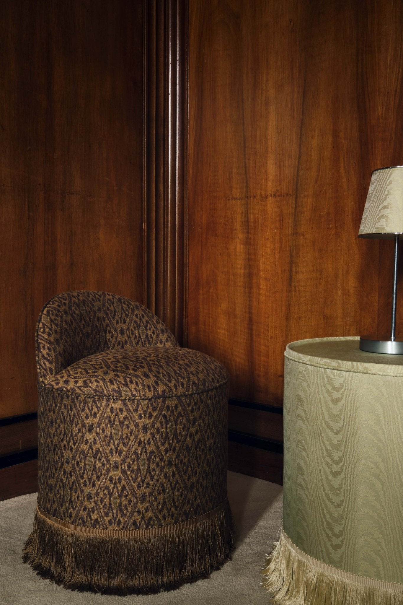 INFERI STOOL - WOVEN IKAT - CC Moulton