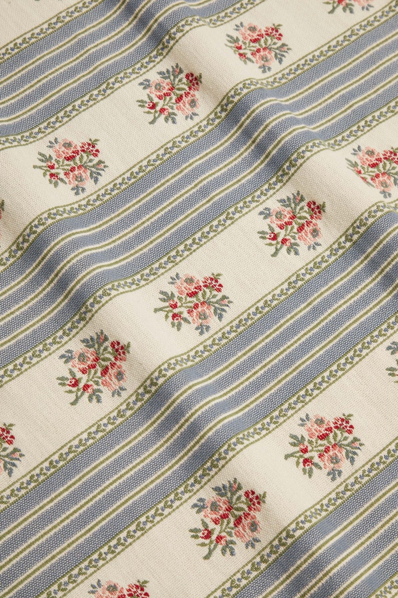 SOFA STRIPE 1 - CORNFLOWER - CC Moulton