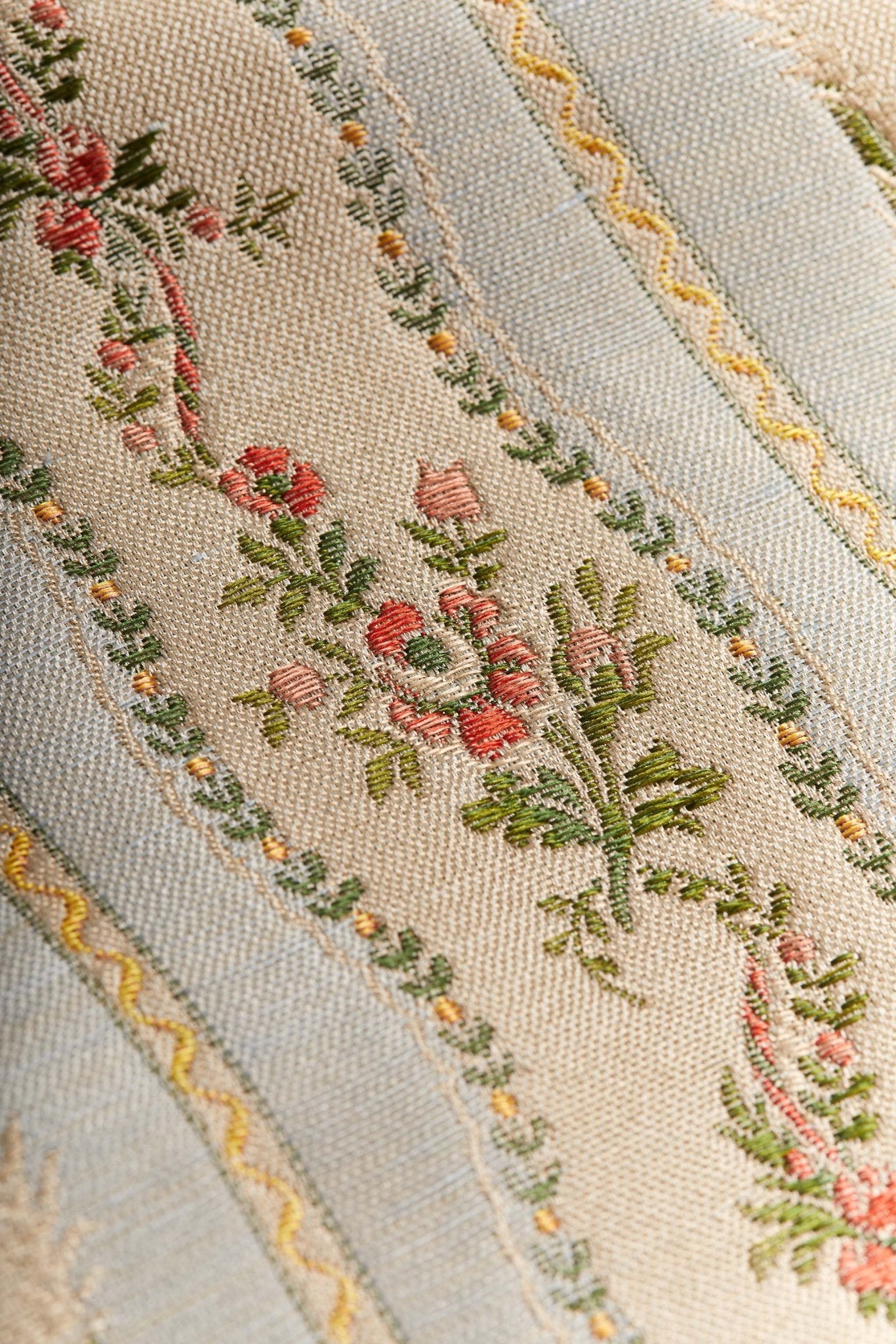 SPITALFIELDS STRIPE - SKY - CC Moulton