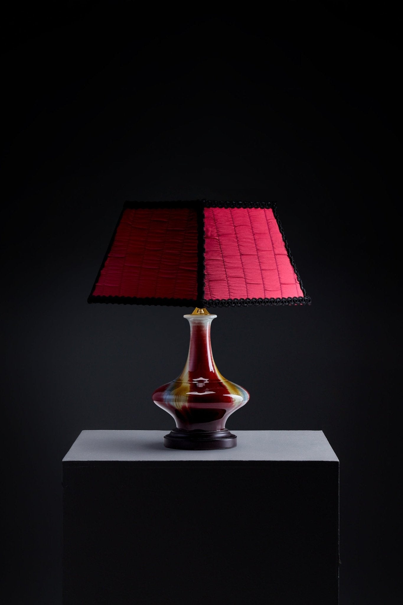 THE RA SHADE - TOILE DE FOND - CRIMSON - CC Moulton