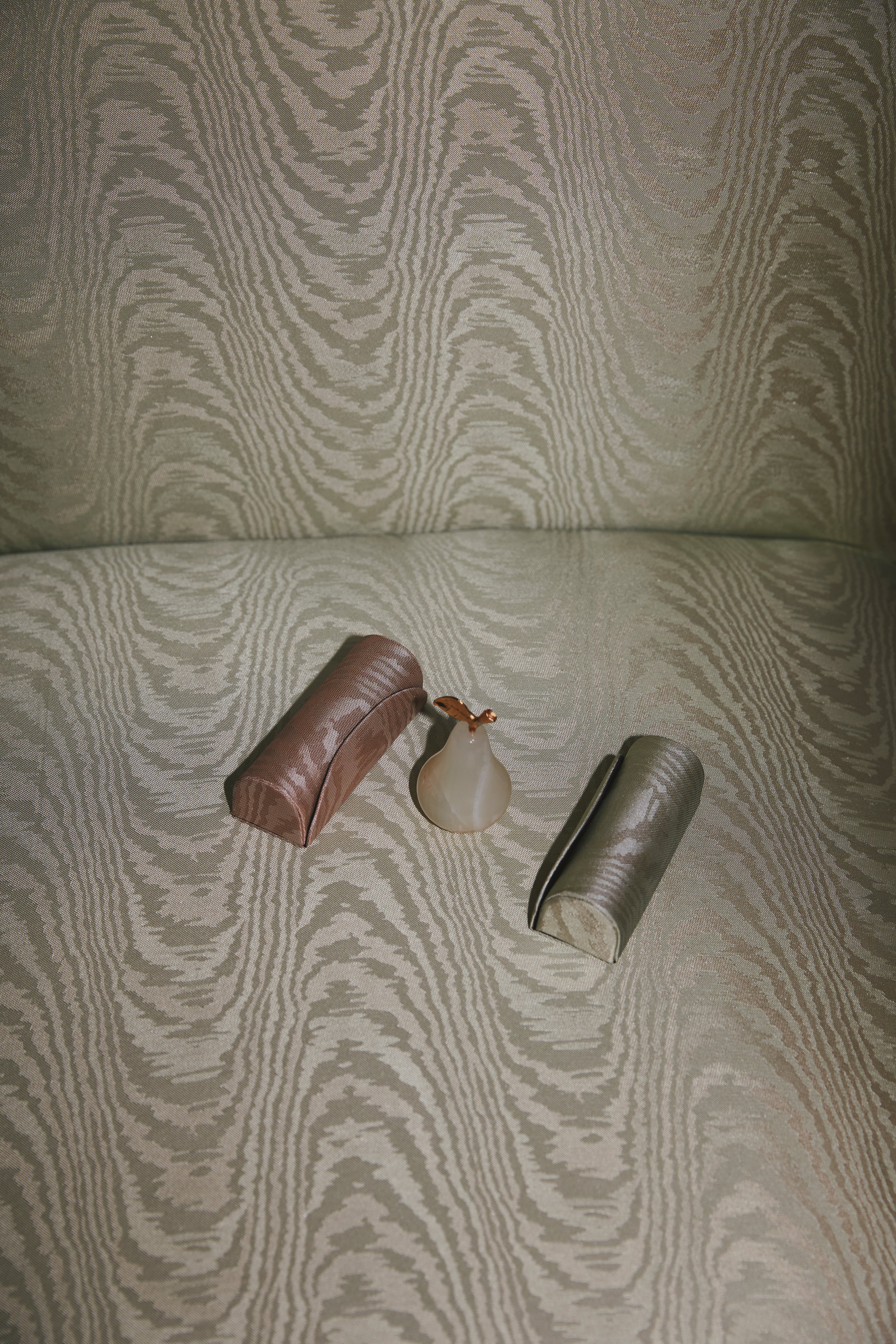 the etui - moiré tissé - Nina's mint