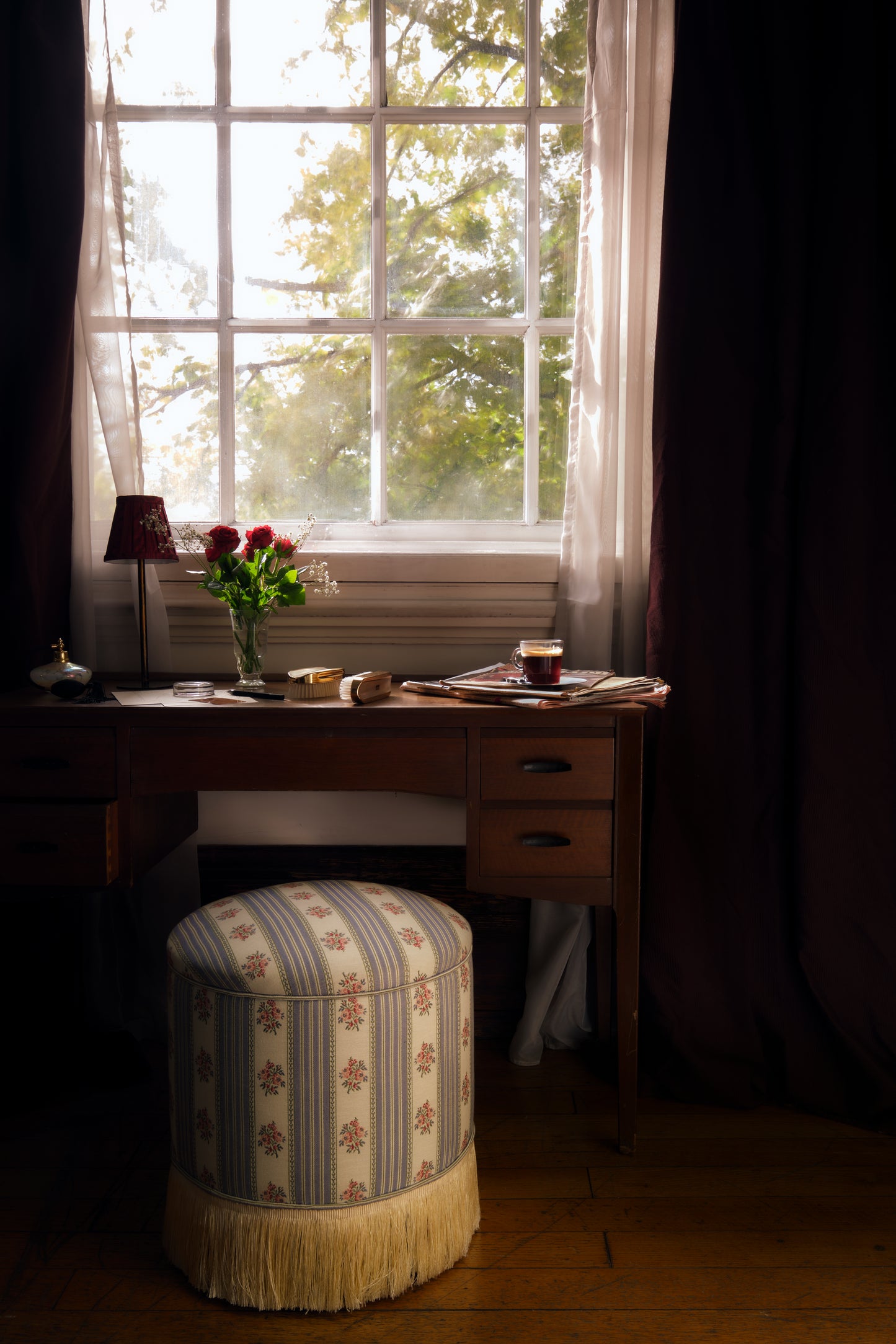 POMONA POEF - SOFA STRIPE 1