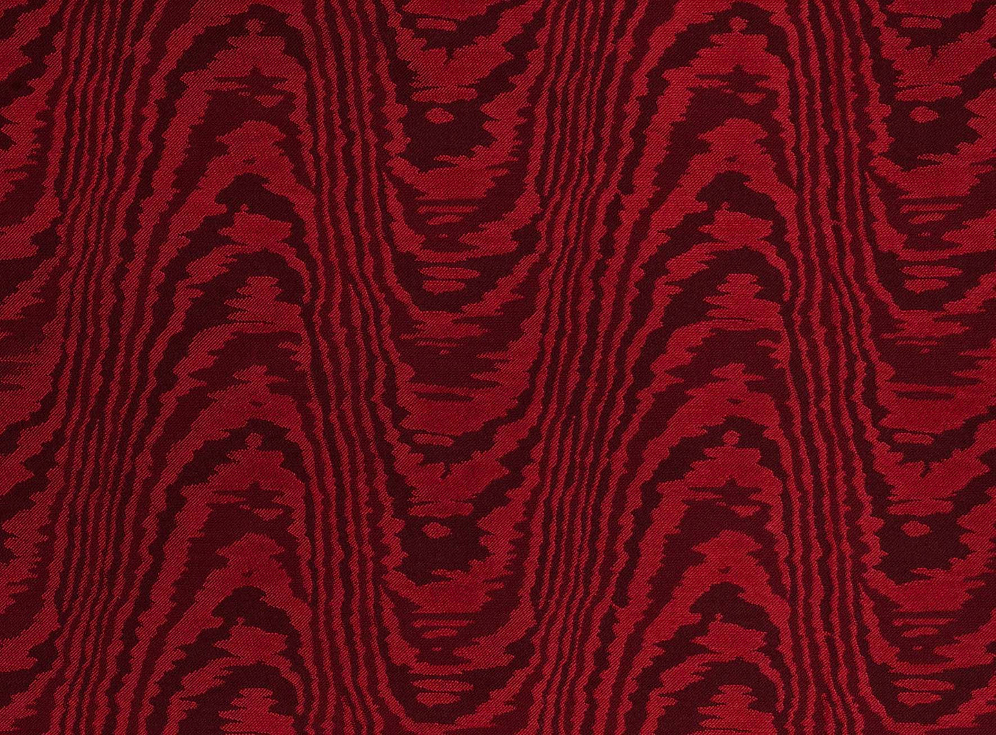 moiré tissé - Loulou's rouge