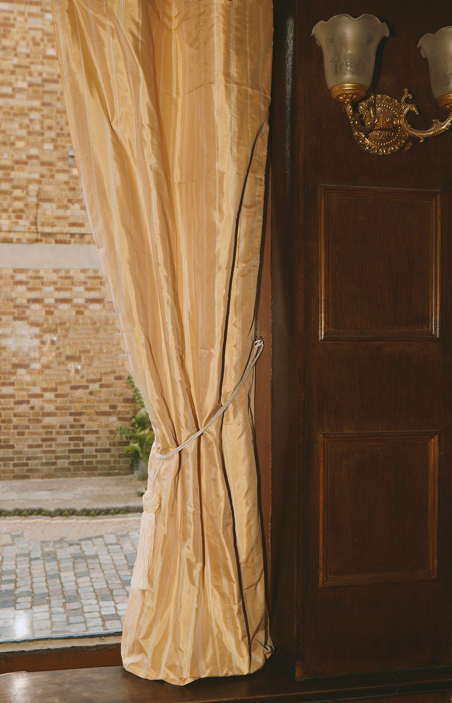 Taffeta stripe - pesca
