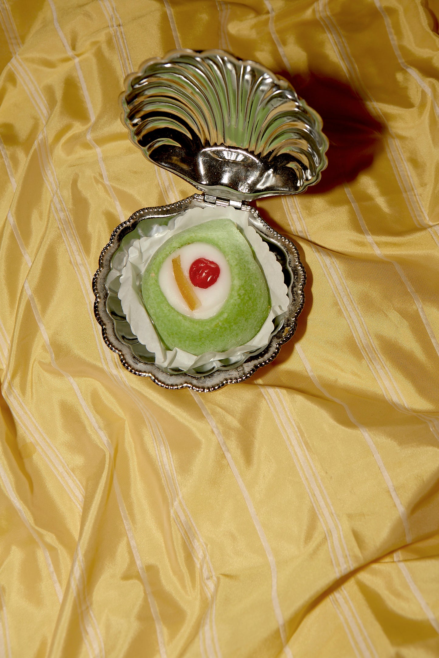Taffeta stripe - zabaglione