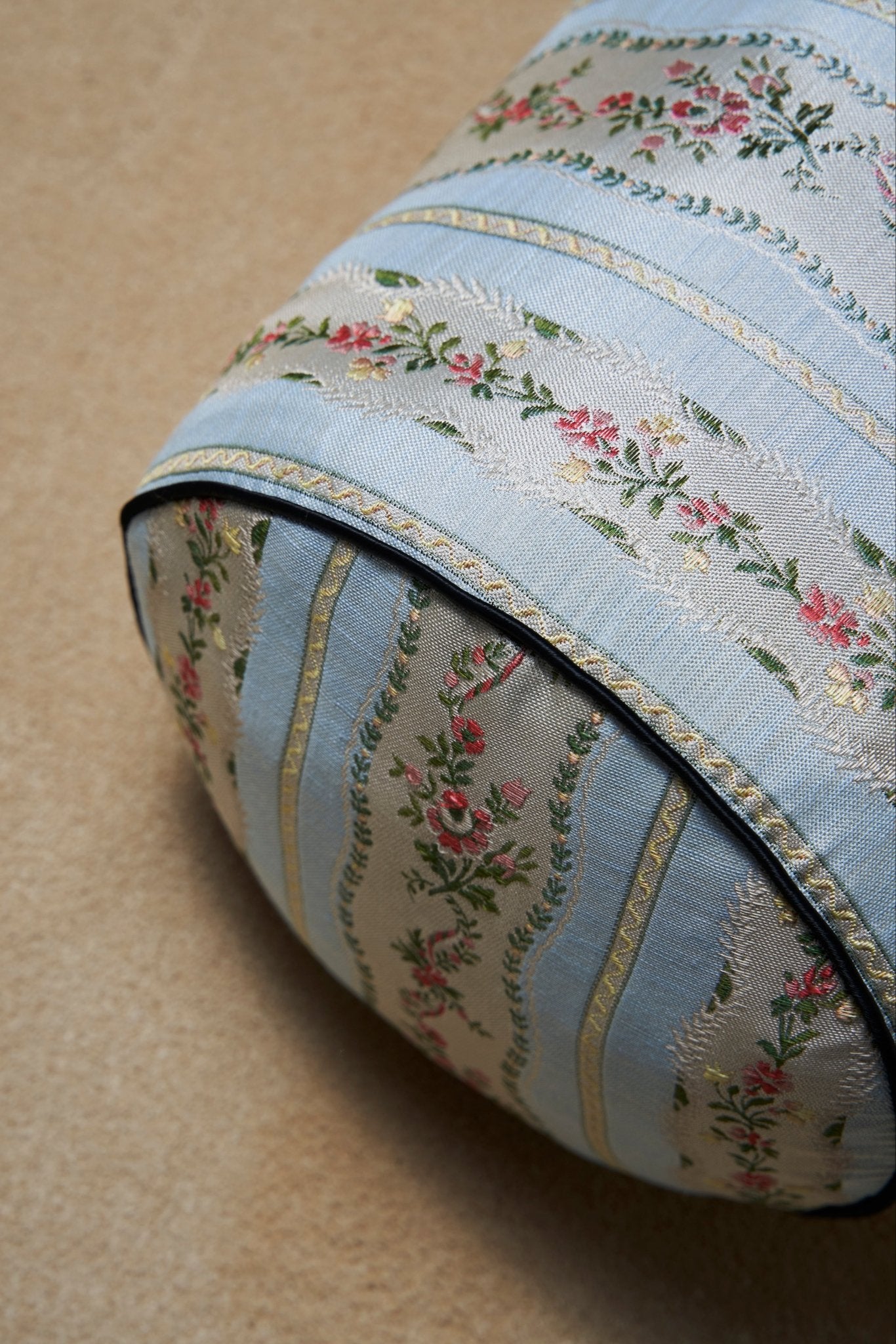 BOLSTER - SPITALFIELDS STRIPE - SKY - CC Moulton