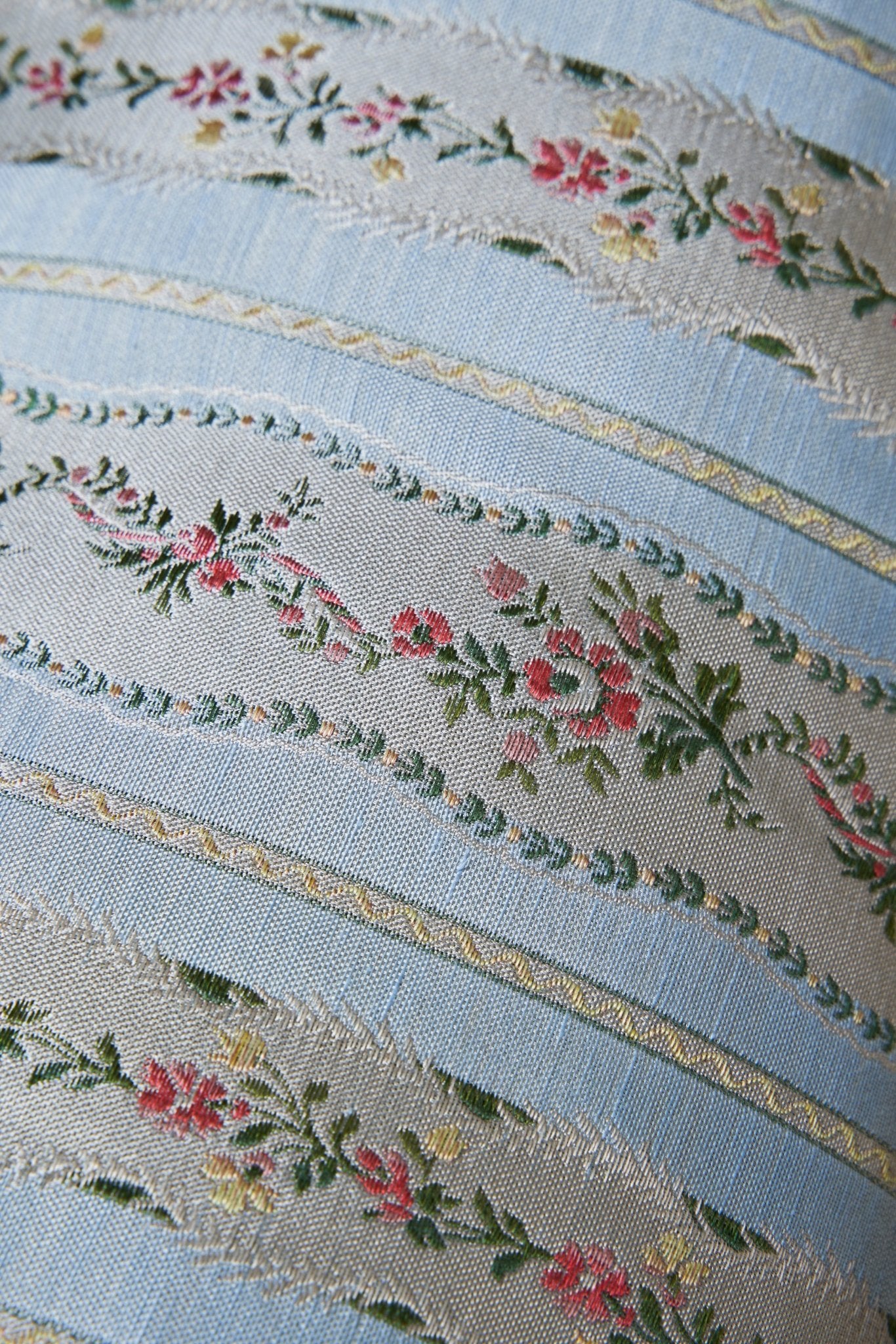 BOLSTER - SPITALFIELDS STRIPE - SKY - CC Moulton