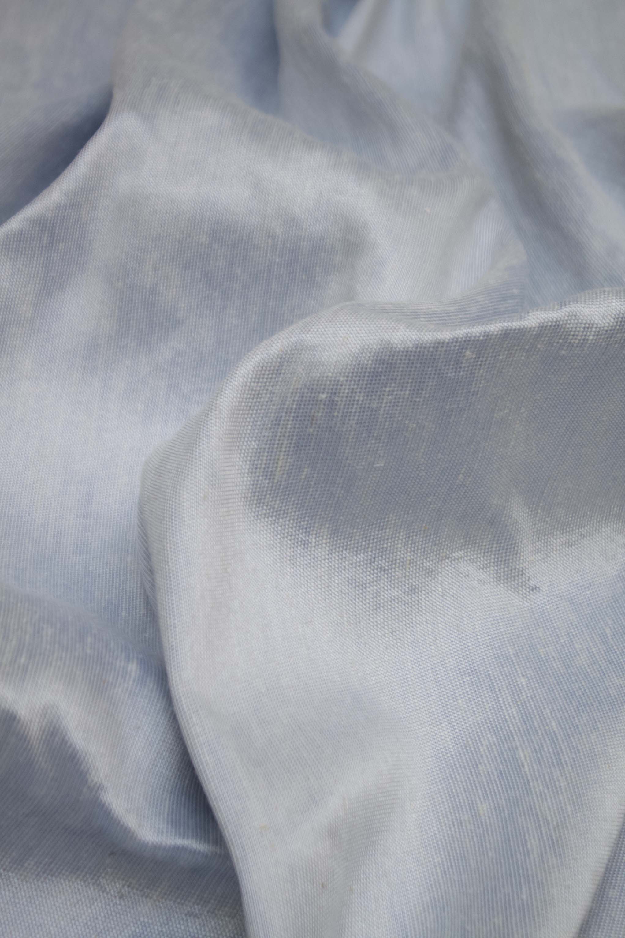 silk sateen - celeste