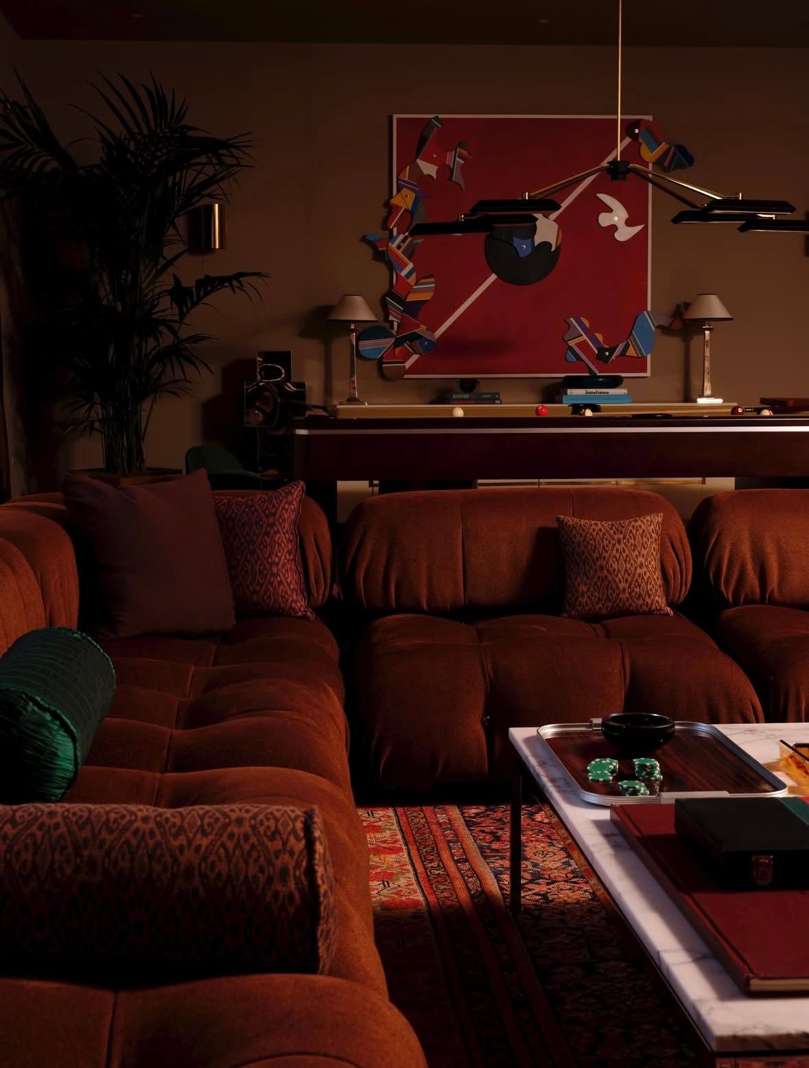 CUSHION - WOVEN IKAT - JASPER - CC Moulton