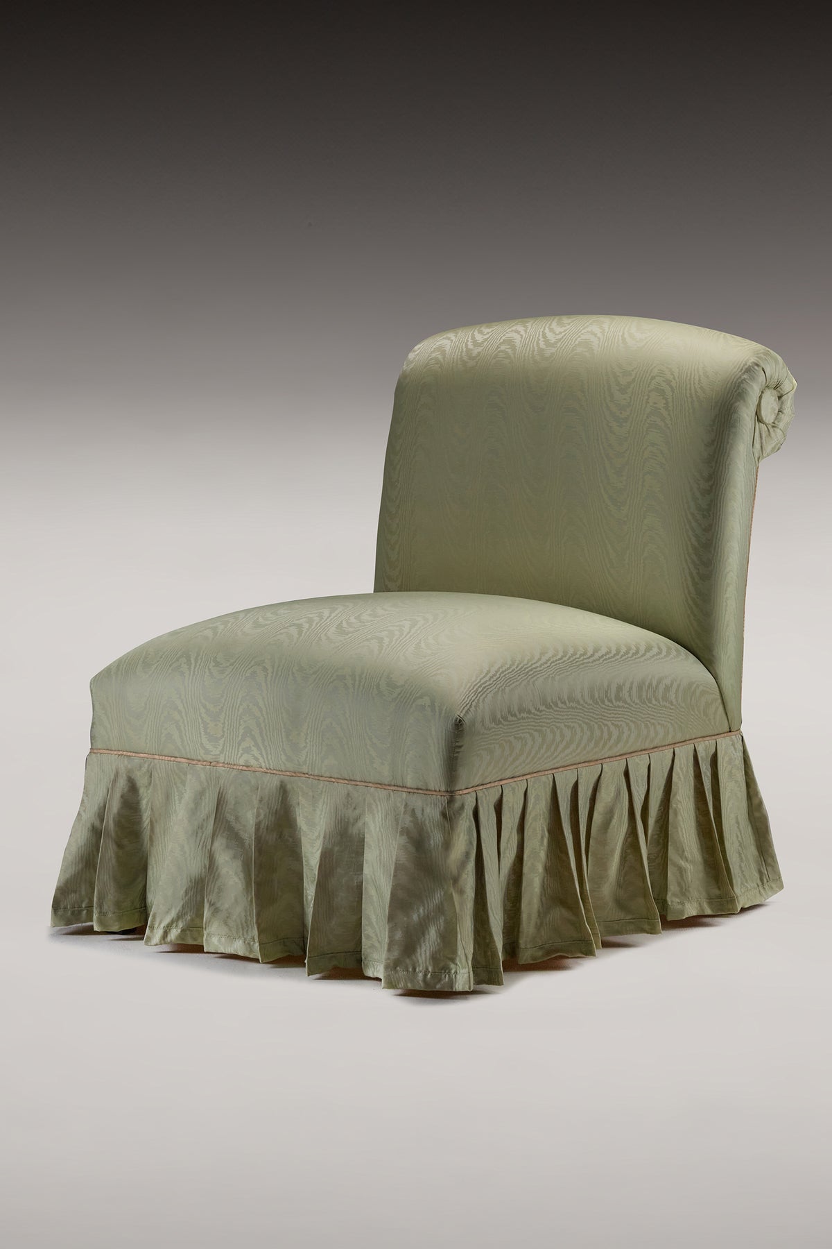 HESTIA SLIPPER CHAIR - MOIRÉ TISSÉ