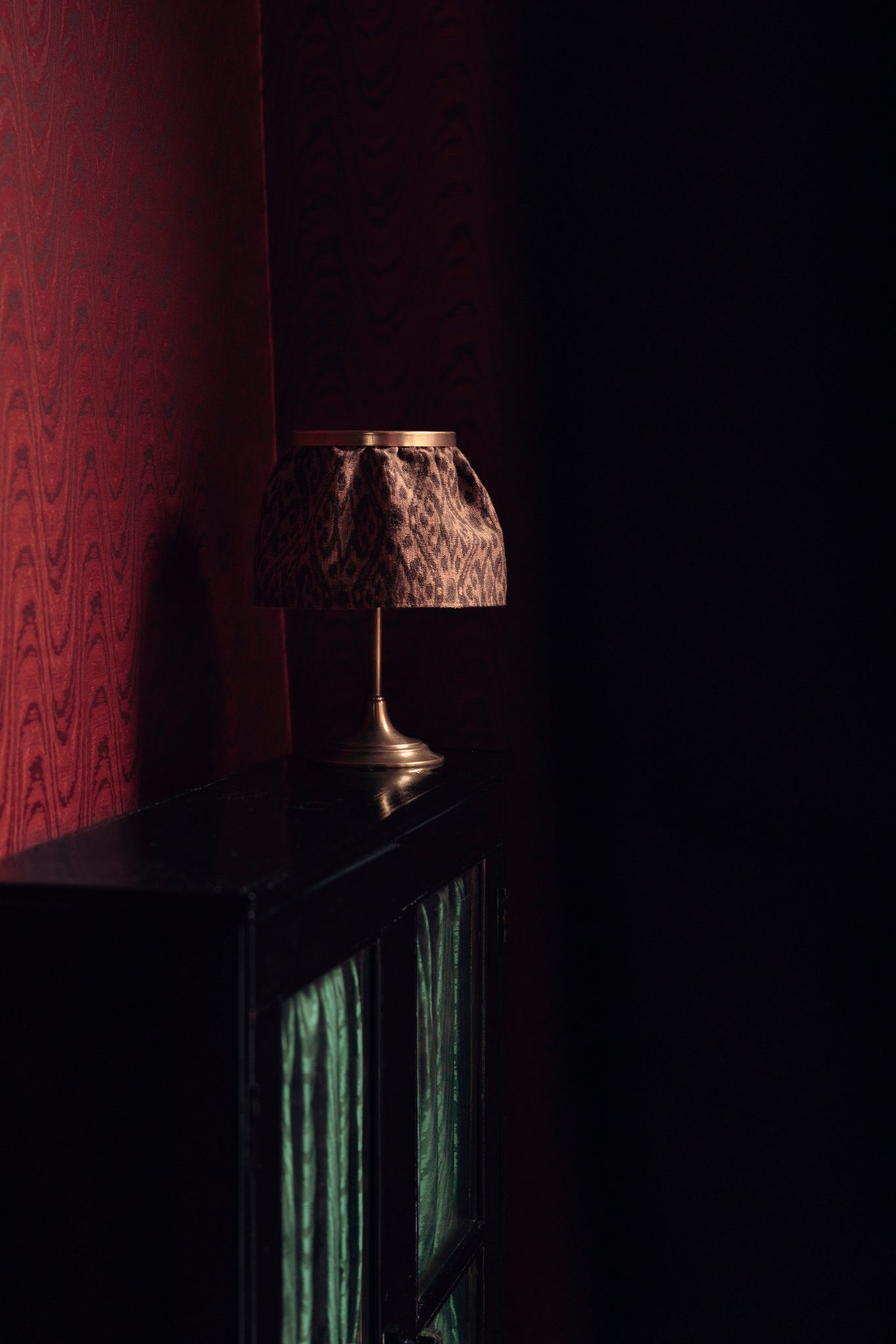 woven ikat - tortoiseshell