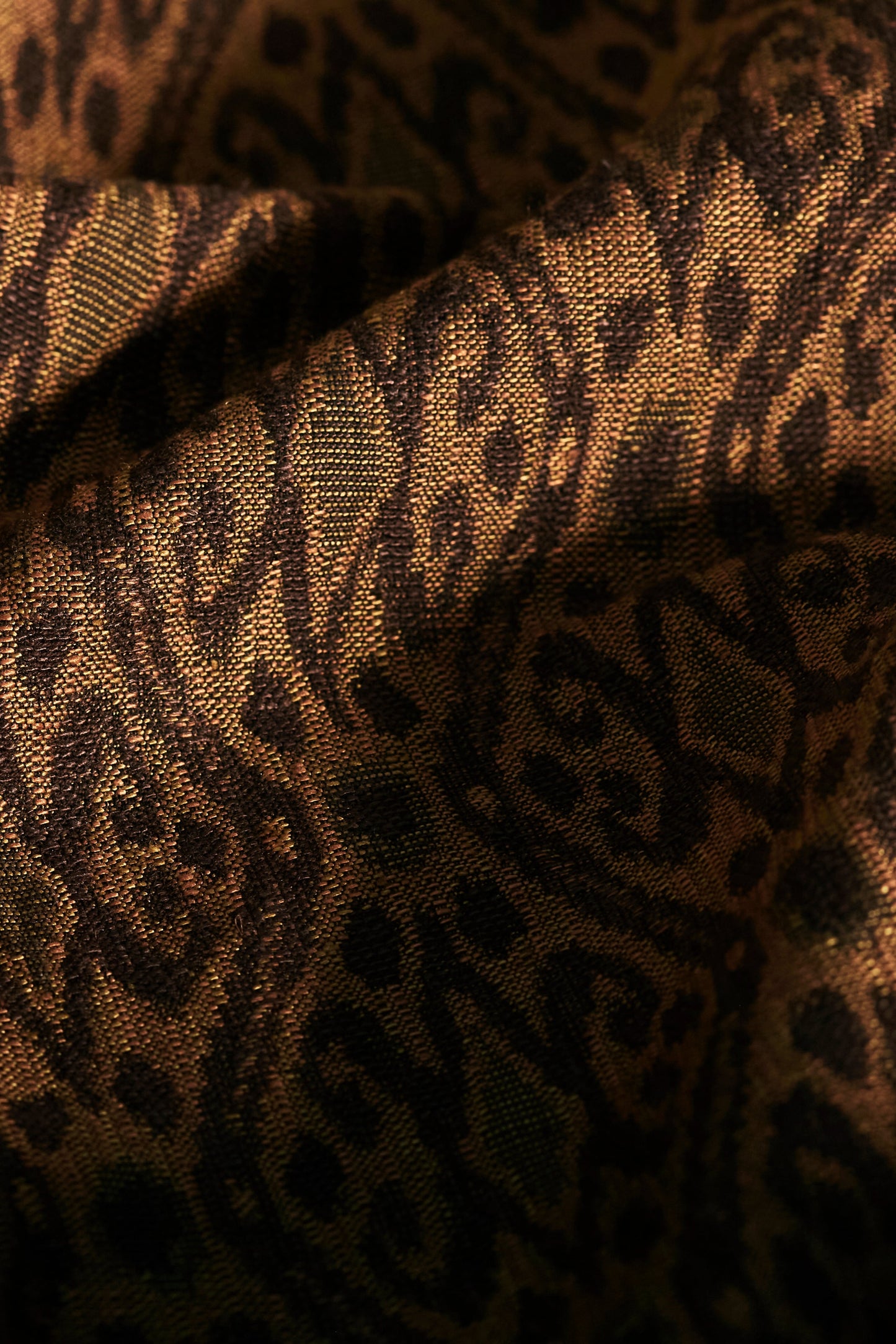 woven ikat - tiger's eye