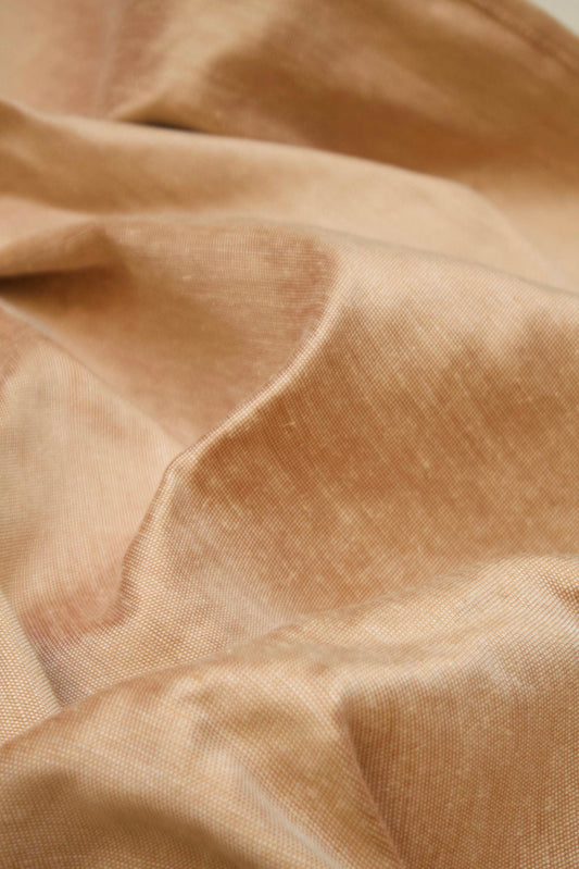 silk sateen - mattone