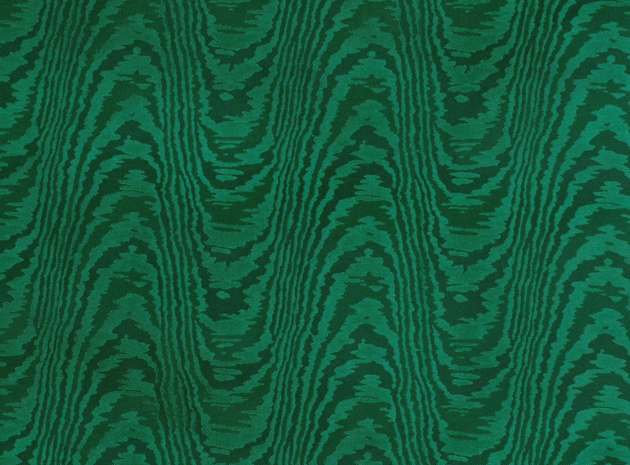 MOIRÉ TISSÉ - BANKER'S LAMP GREEN - CC Moulton