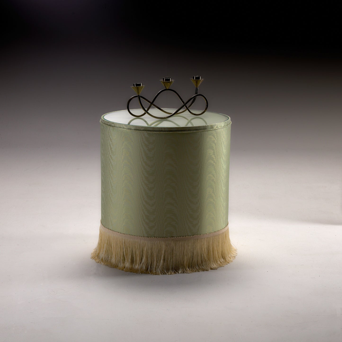 moiré tissé - Nina's mint