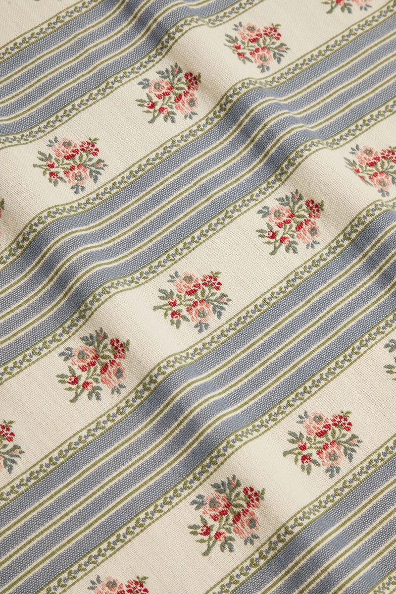 SOFA STRIPE 1 - CORNFLOWER - CC Moulton