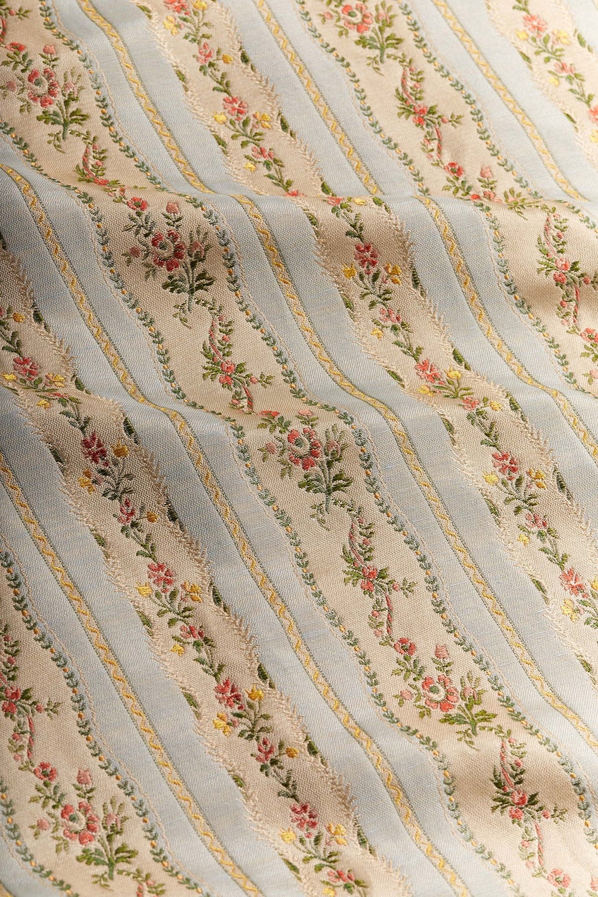 SPITALFIELDS STRIPE - SKY - CC Moulton