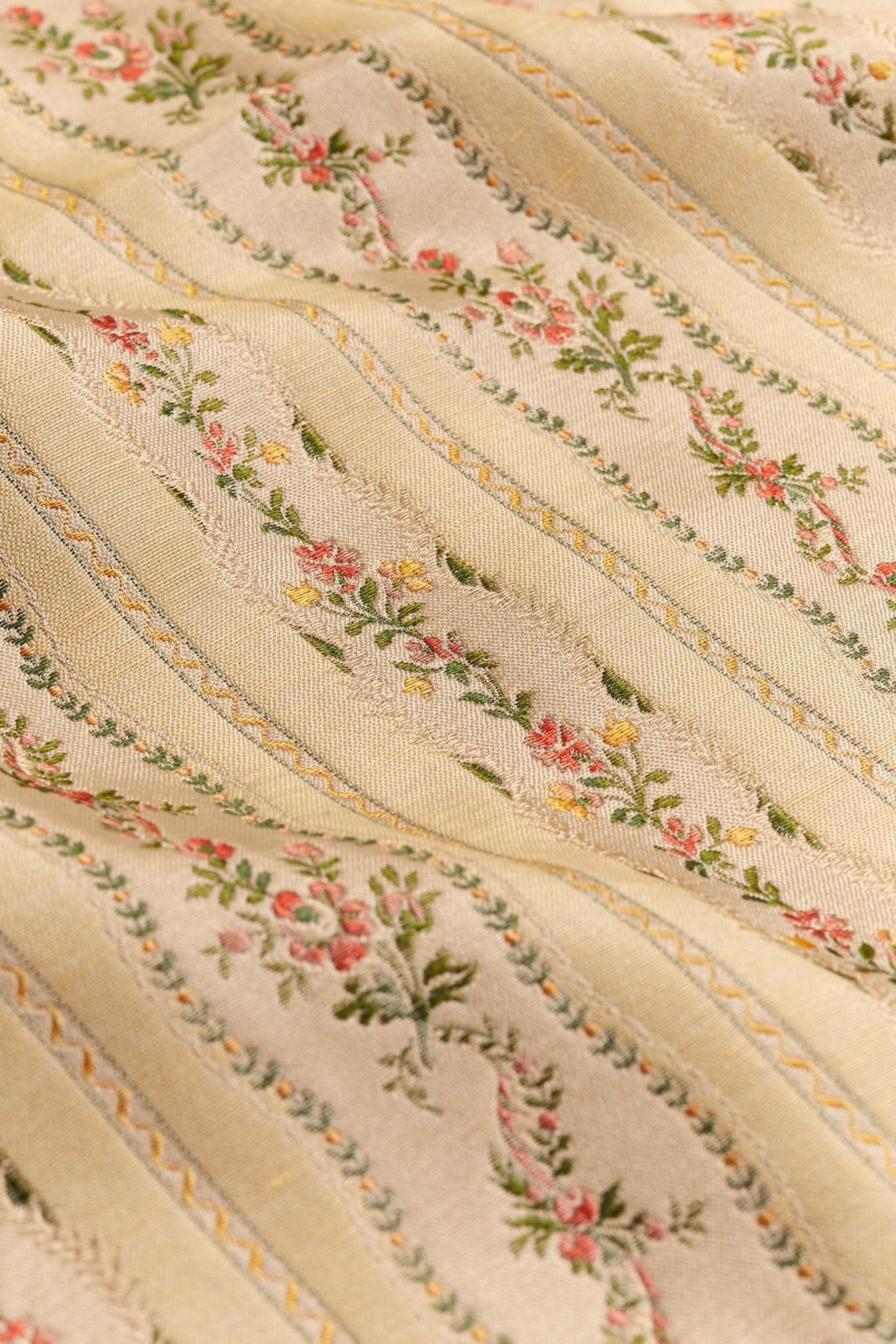 SPITALFIELDS STRIPE - STRAW - CC Moulton