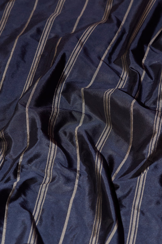Taffeta stripe - marino