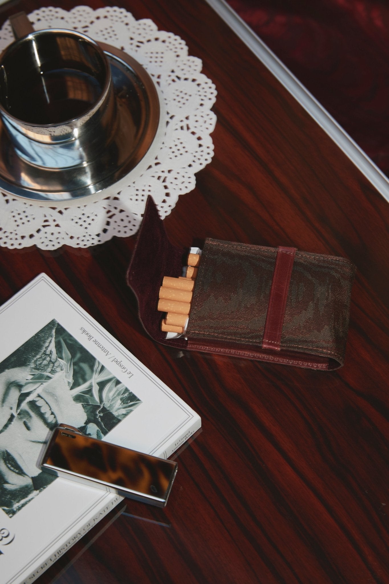 the card sleeve - moirè tissè - cosmos - CC Moulton