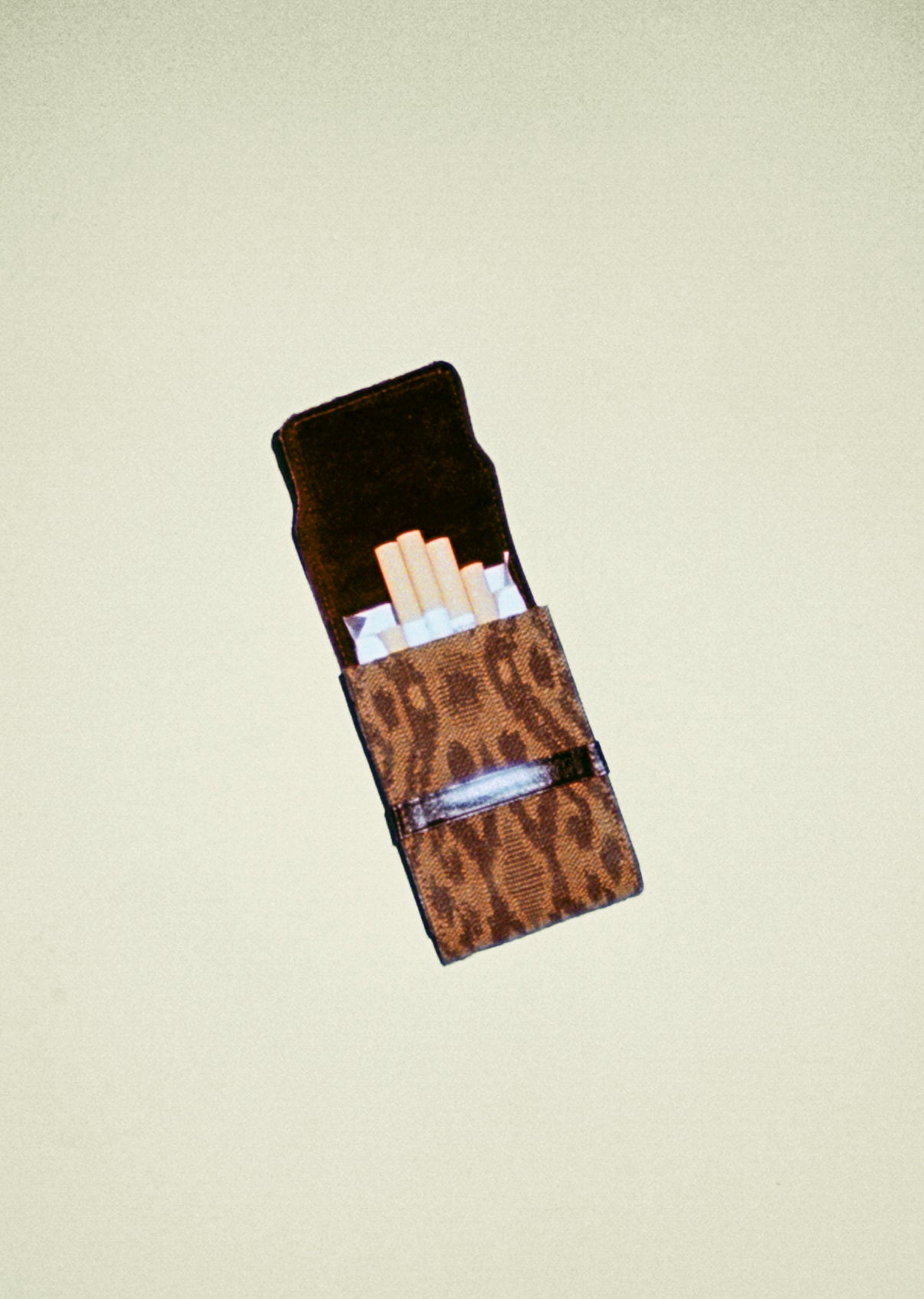 the card sleeve - woven ikat - tortoiseshell - CC Moulton