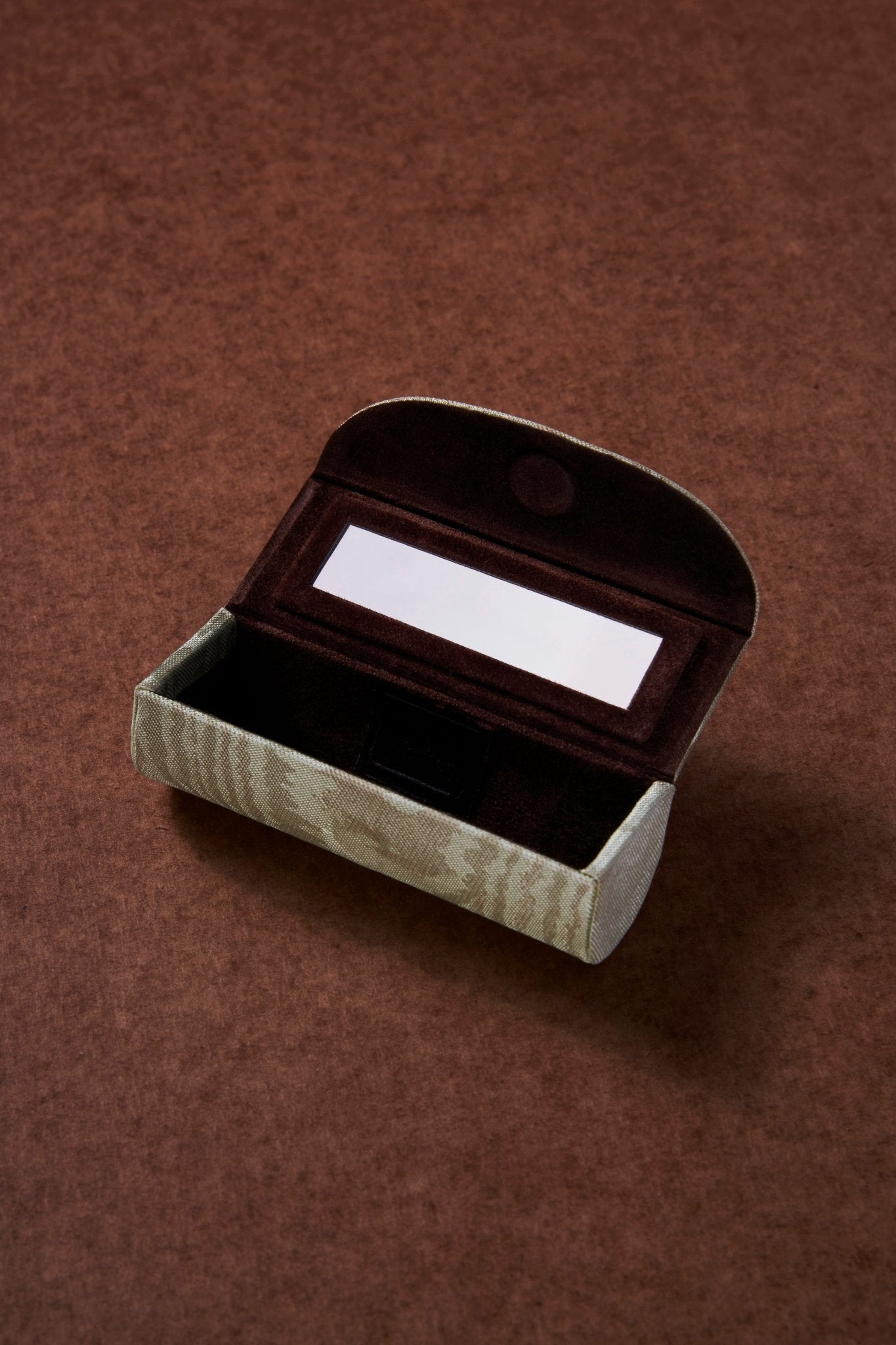 the etui - moiré tissé - Nina's mint - CC Moulton