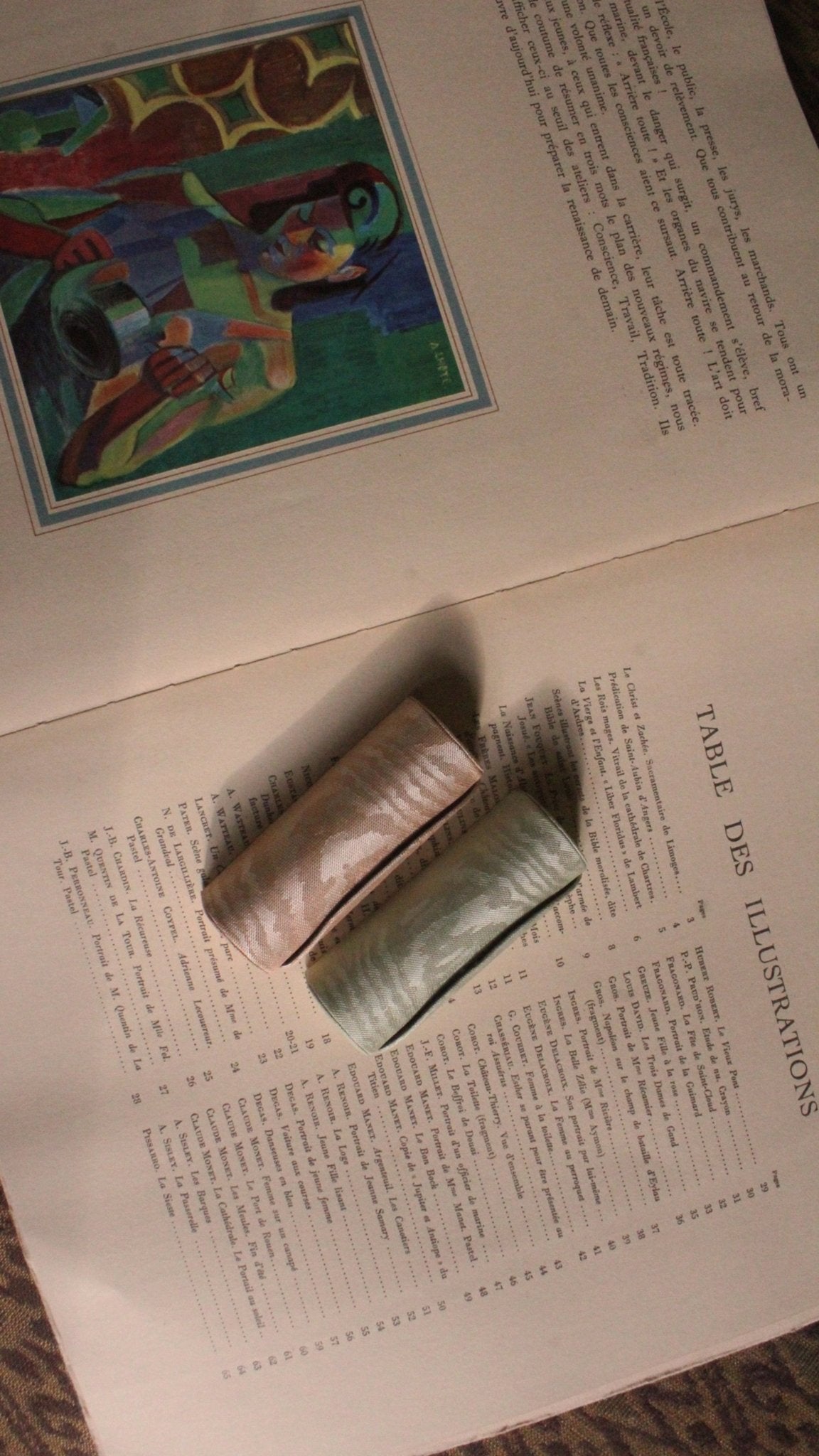 the etui - moiré tissé - pandolfini - CC Moulton