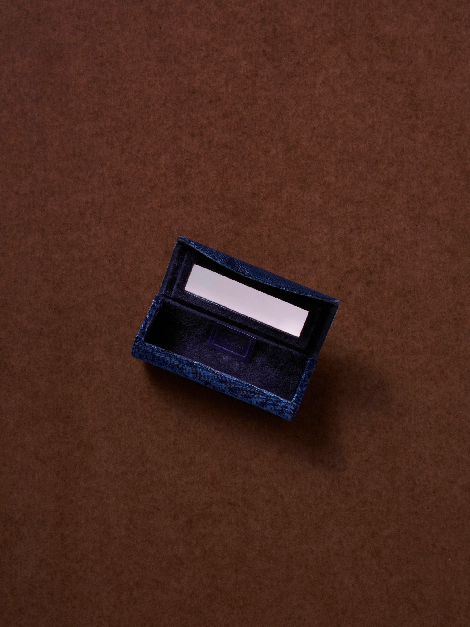 the etui - moiré tissé - sapphire - CC Moulton