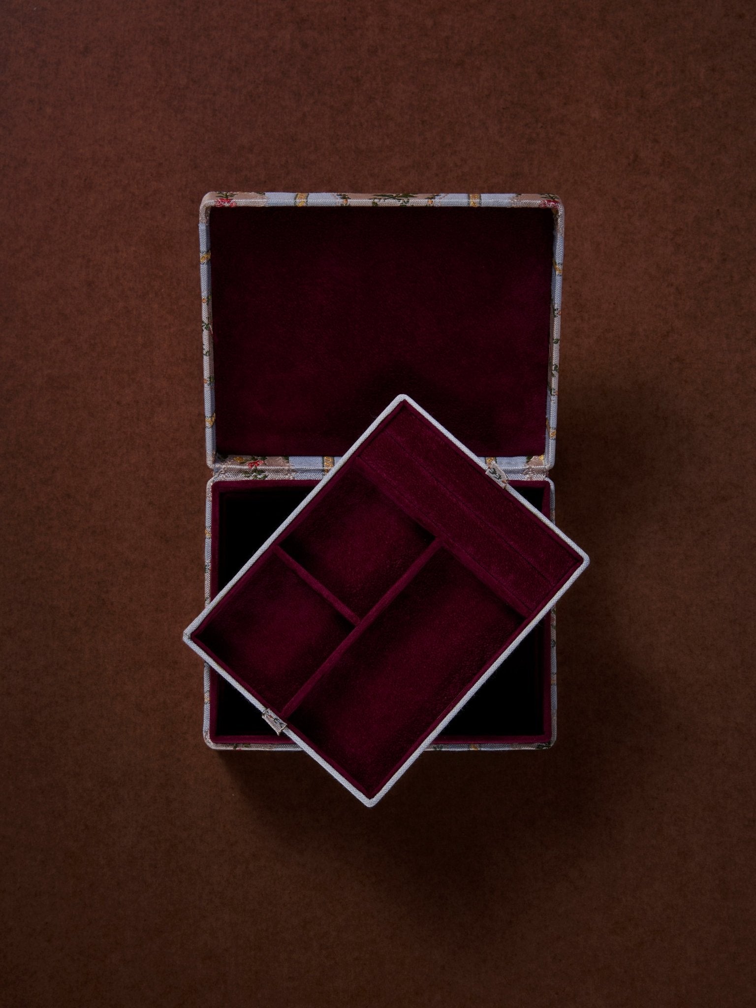 the jewellery case - Spitalfield's stripe - CC Moulton