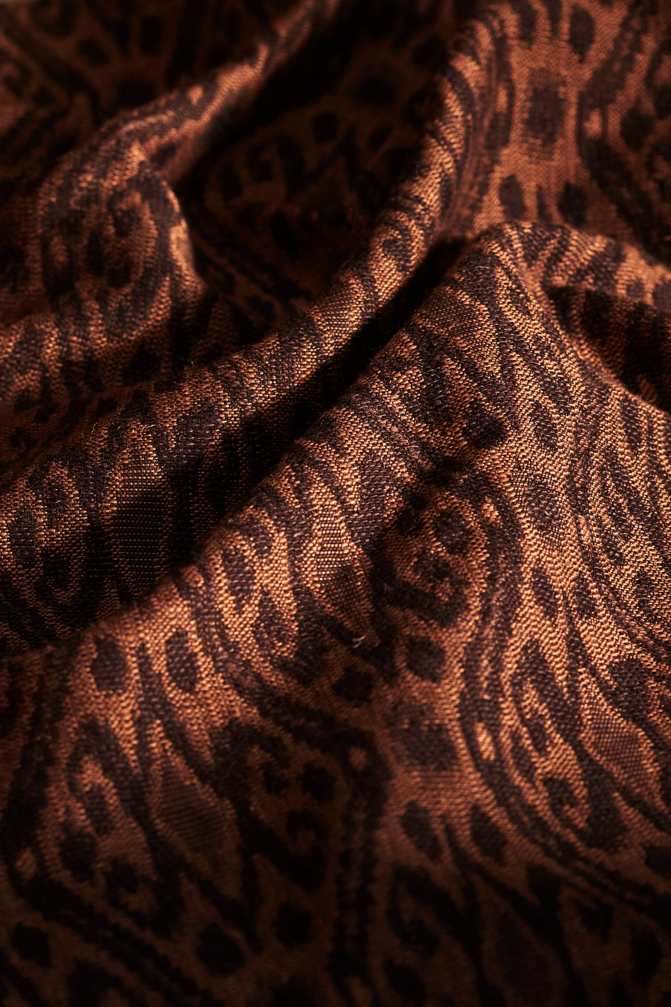 woven ikat - tortoiseshell